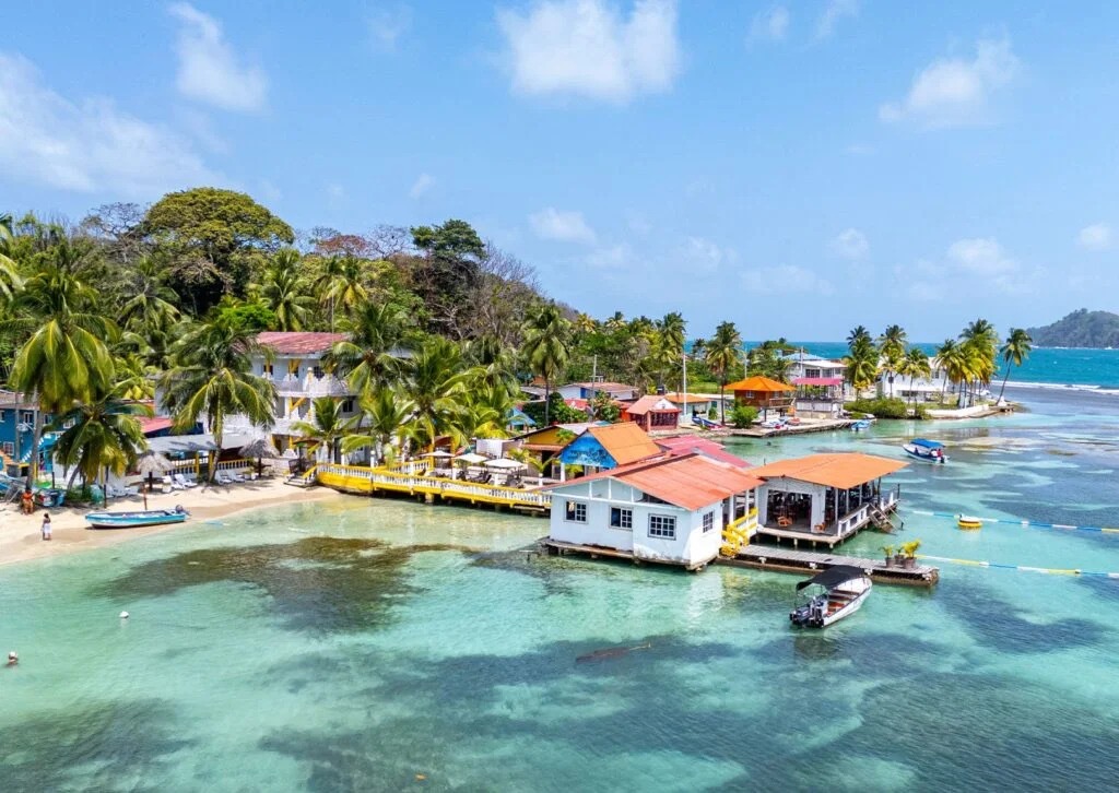 Bocas Town waterfront